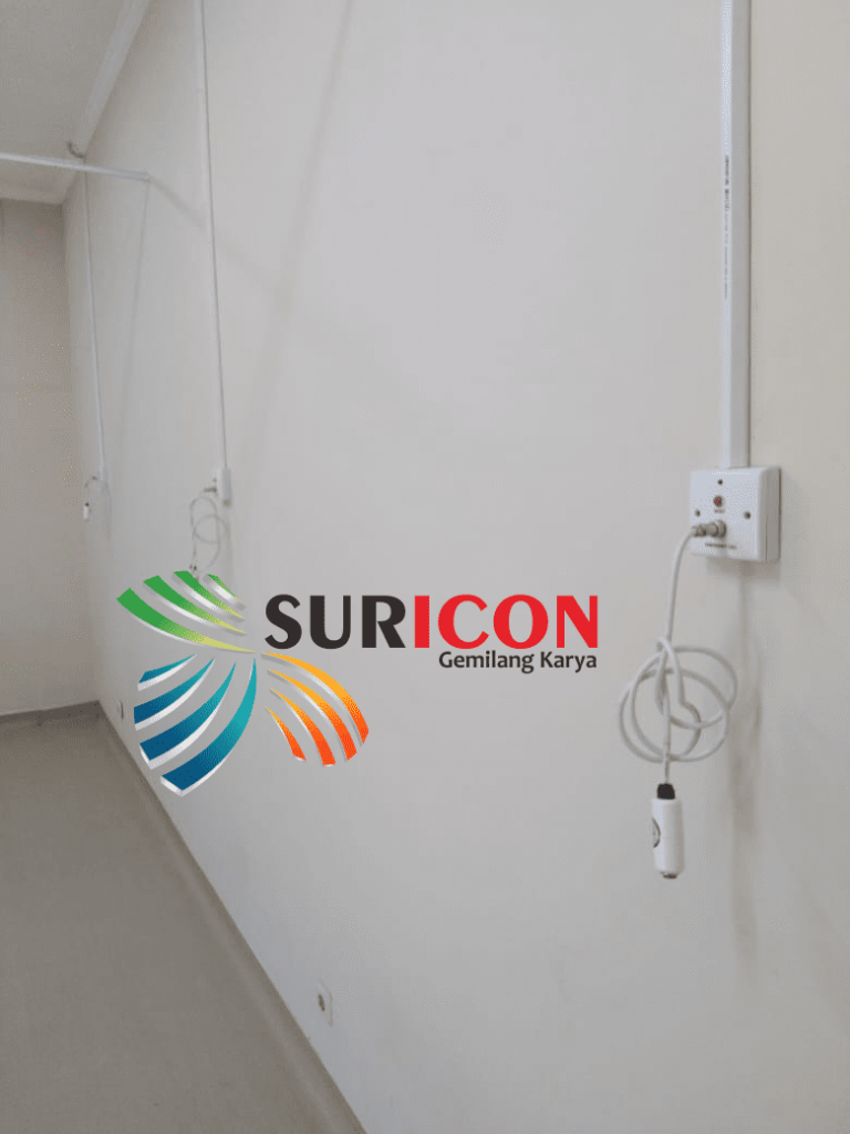 instalasi nursecall system, nursecall commax, rs mata undaan